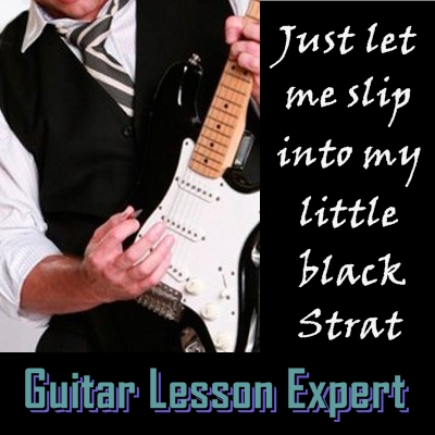 Little Black Strat, Guitar Lesson Expert